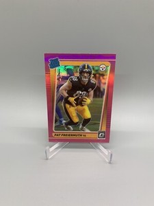 Pat Freiermuth 2021 Donruss Optic Pink Rated Rookie Pittsburgh Steelers #232
