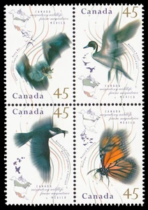 Canada Scott 1567a Block of 4 (1995 ) Mint NH VF M - Picture 1 of 1