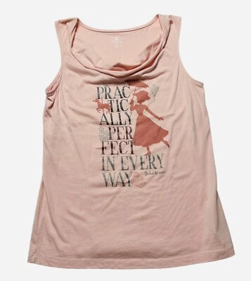 Disney Parks Epcot United Kingdom Mary Poppins Practically Perfect Tank Top MD - Image 1 of 4