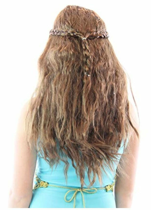 Adult Game of Thrones Renaissance Medieval Princess Queen Braided Costume Wig - Image 1 of 1