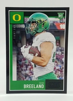 2020 Score Jake Breeland Black Parallel RC #407 Oregon / Baltimore Ravens 🔥🔥 - Image 1 of 2