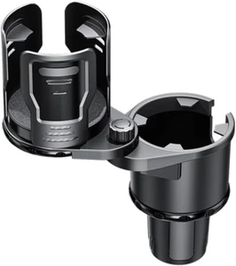 Adjustable Expandable Car Cup Holder Expander,Upgraded 2 in 1 Cup Holder for Car - Picture 1 of 9