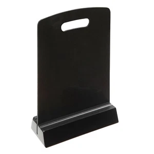 Quartet Double-Sided A5 Menu Chalkboard Cafe/Restaurant Tabletop Sign Board BLK - Picture 1 of 1