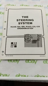 HYSTER MANUAL 897026 THE STEERING SYSTEM R30B/BA/BR R30C CR - Picture 1 of 3