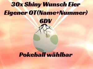 ✨30 SHINY POKEMON EIER NACH WAHL✨  | Pokemon Karmesin und Purpur DLC Indigo - Bild 1 von 1