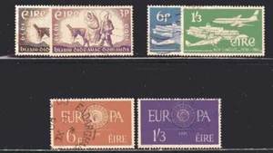 JUEGOS COMPLETOS DE SELLOS DE IRLANDA #173-178 -- (3) -- 1960 -- USADOS - Imagen 1 de 3