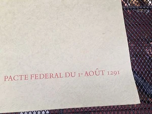 Pacte Federal du abut 1291 - Picture 1 of 4