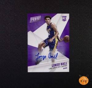 2017 Black Friday Lonzo Ball Rookie Autograph Los Angeles Lakers Short Print SP