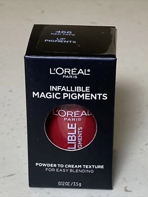 Loreal Infallible Pigments Powder To Cream Lip 466 Red Tape - Image 1 of 3