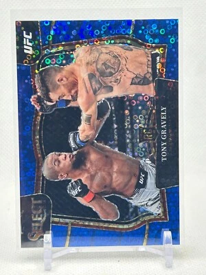 2023 Select UFC OCTAGONSIDE SP BLUE DISCO PRIZM SP RC /49 TONY GRAVELY #297 - Image 1 of 2