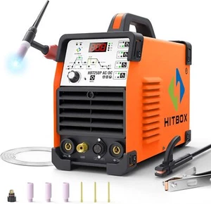 200AMP 6IN1 HF AC DC TIG Welder Pulse ARC IGBT TIG Welding Machine 220V UK Plug - Picture 1 of 9