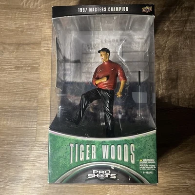 Tiger Woods Pro Shots Upper Deck 1997 Masters Champion PGA Golf con tarjeta NUEVO Foto 1 de 4