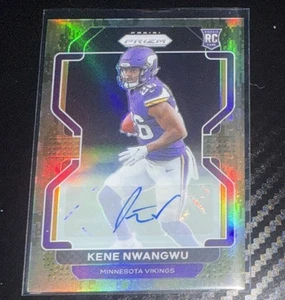Kene Nwangwu 2021 Prizm Camo Auto /25 #364 Rookie Auto RC - Picture 1 of 2