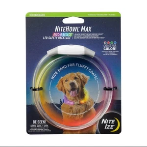 Nite Ize NiteHowl MAX Rechargeable LED Safety Necklace - Disc-O Select - NEW - Picture 1 of 4