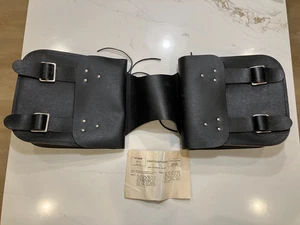 Genuine Harley-Davidson FL FX XL Saddlebags Throw Over Black Leather # 90982-78 - Bild 1 von 17