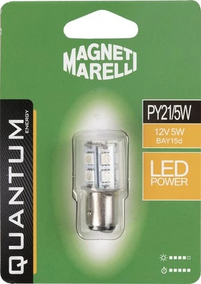 Magneti Marelli PY21/5W lampadina auto singola LED SMD 12V/5W attacco BAY15d MAG - Immagine 1 di 3