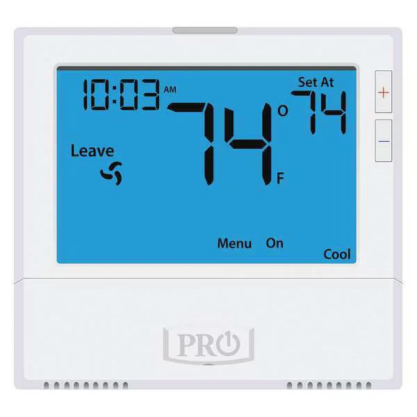 Pro1 Iaq Low Volt Prog Tstat Heat/Cool,24V AC T805 Pro1 Iaq T805 689076825863 - Image 1 of 1