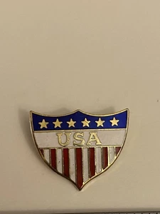 USA Shield Lapel Pin P110 - Picture 1 of 4
