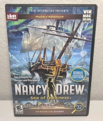 Nancy Drew Sea Of Darkness Win/Mac DVD ROM B270 Foto 1 de 2