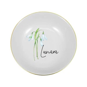 Friends Are Flowers That Never Fade Joyería Flor Mes Nacimiento Personalizada N1H2 - Imagen 1 de 11