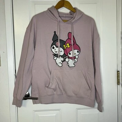 BIOWORLD X SANRIO Kuromi and My Melody Sudadera con Capucha Mujer Talla XL Foto 1 de 4