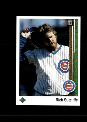 1989 Upper Deck - Rick Sutcliffe #303 - Image 1 of 2