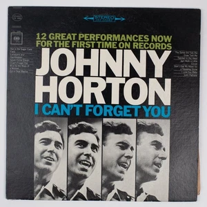 Johnny Horton - I Can't Forget You LP Record 1961 Columbia Country Stereo 360 - Picture 1 of 5