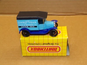 VINTAGE MATCHBOX MB44 1921 MODEL T FORD - GOODYEAR REIFEN ~ LKW DATIERT 1989 ~ NOS - Bild 1 von 6