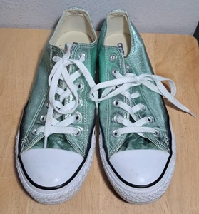 Converse 155562F Unisex CTAS Ox Sneaker M7 W9 US Grün/Jade/Schwarz/Weiß - Bild 1 von 7