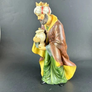 Grandeur Noel Porcelain Nativity Wiseman 9.5" Figurine - Picture 1 of 8