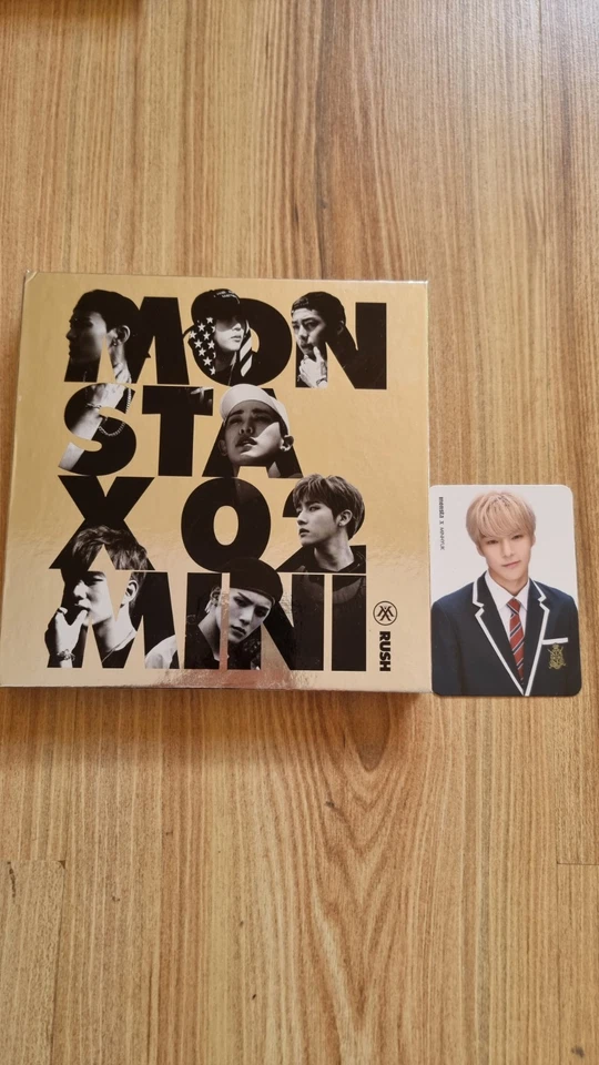 Monsta X 2nd Mini Album Rush Official Ver. + Photocard - Bild 1 von 1