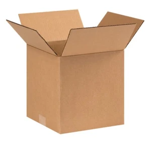 8x8x8" Pack of 25 Corrugated Cardboard Packing Shipping Mailing Moving Carton... - Picture 1 of 6