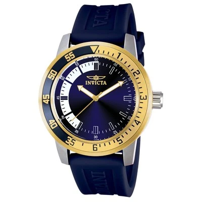 Reloj Invicta 12847 Specialty para hombre esfera azul poliuretano azul Foto 1 de 4
