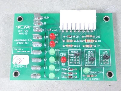 Armstrong 45632-001 Control Circuit Board ICM AH4103 PCB635-1B - Image 1 of 3
