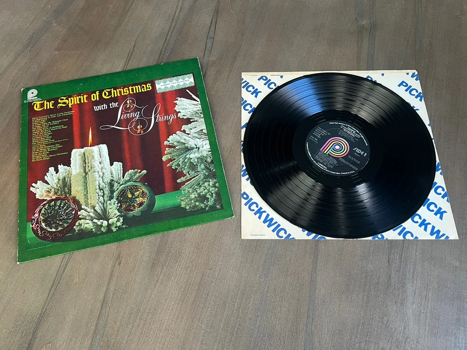 The Spirit Of Christmas With The Living Strings Vintage Vinyl LP MCA CAS-783 EX Foto 1 de 4