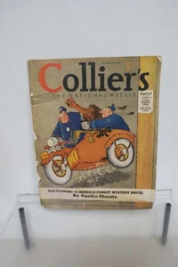 VINTAGE Collier's The National Weekly, Nov. 25 1939 Agatha Christie Magazine - Picture 1 of 6