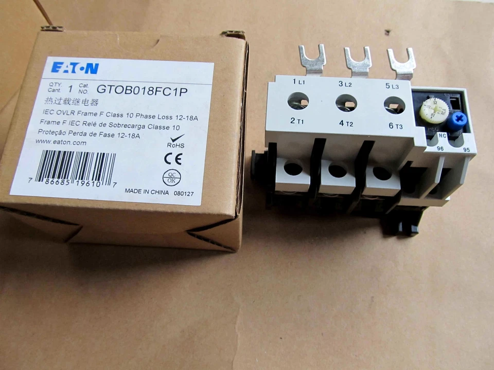 1pcs New GTOB018FC1P EATON Relay 12-18A - Image 1 of 1