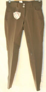 HKM Lauria Garrelli Reithose Damen braun Stretch Vollbesatz Gr 40 - Picture 1 of 6