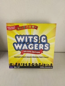 Wits & Wagers Deluxe Edition Trivia Board Game Complete 2017 Award Winning - Picture 1 of 10