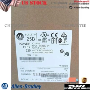 25B-D043N114 AB 25BD043N114 PowerFlex 525 22KW Napęd sieciowy US Free Tax - Zdjęcie 1 z 4
