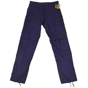 NEW Rothco Ultra Force BDU Cargo Pants Medium Long 31-35 Navy Blue Cotton Blend - Picture 1 of 9