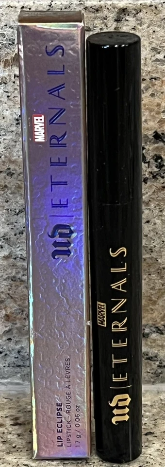 URBAN DECAY X MARVEL STUDIOS ETERNALS LIP ECLIPSE BRILHO Tamanho Completo /Novo com etiquetas - Imagem 1 de 1
