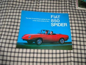 Brochure Fiat 850 1967 originale neuve ancien stock - Photo 1/2