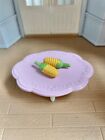 Sylvanian Families Barbecue BBQ Food SPARES Two Corn on the Cob Calico Critters