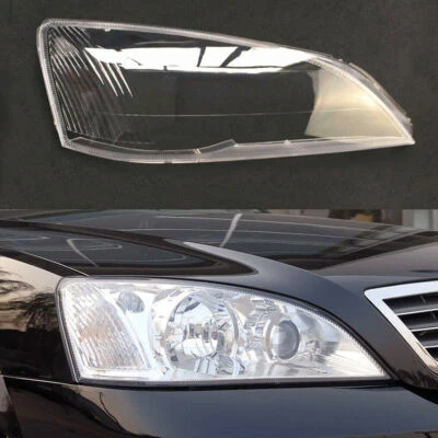 Clear Headlamp Lampshade Headlight Lens Right Auto Housing Fit Ford Mondeo 04-07 - Imagem 1 de 4