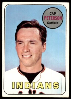 1969 Topps Cap Peterson / Cleveland Indians #571 - Image 1 of 2