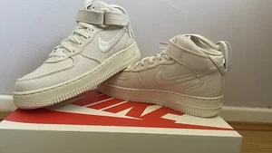 Stussy X Nike Air Force 1 - Mid - Fossil - Picture 1 of 6