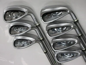 Golf Iron Set PRGR egg PC 2017 Original Carbon M-37 7pcs 7-S JAPAN - Picture 1 of 10