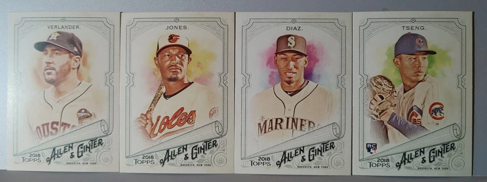 2018 Topps Allen and Ginter base cards 251-350 Pick from drop down list - Image 1 of 1