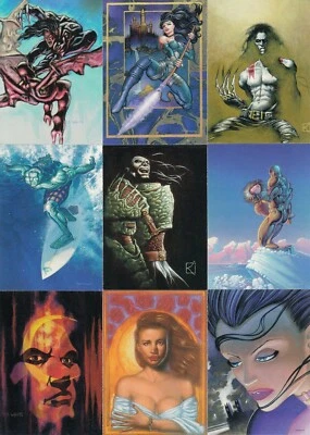 Top Cow Showcase: The Painted Cow 1997 imágenes de cómic juego de tarjetas base de 72 MC Foto 1 de 2